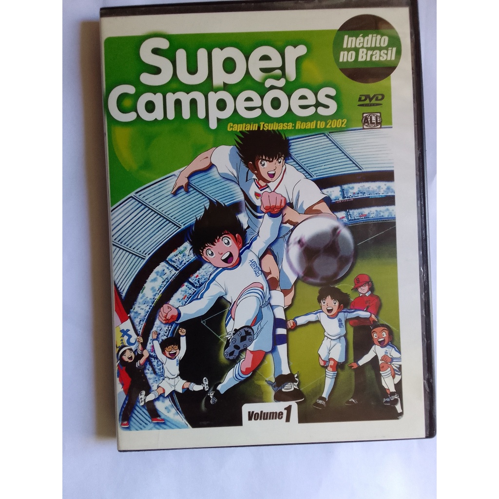 Dvd Super Campeões Captain TSUBASA Volume 1 e 2