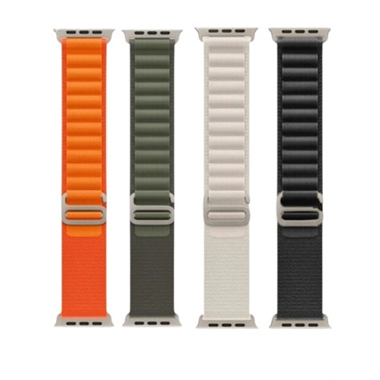 Pulseira Compatível Com Apple Watch Nylon Loop Alpine 42mm 44mm 45mm 49mm Cores Diversas em Oferta na Shopee