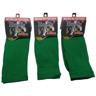 Kit 12 Pares Meião de Futebol Juvenil em Oferta na Shopee