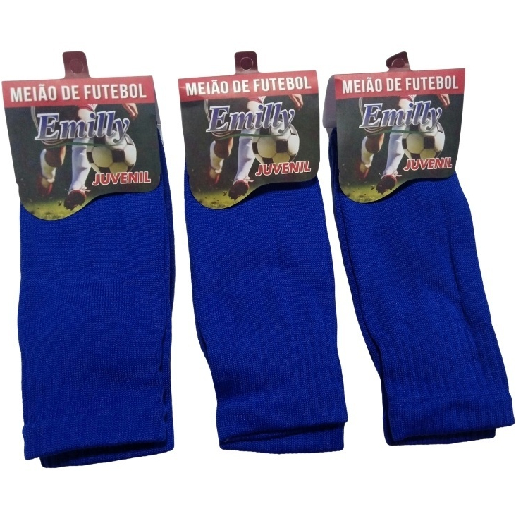 Kit 24 Pares Meião de Futebol Juvenil em Oferta na Shopee