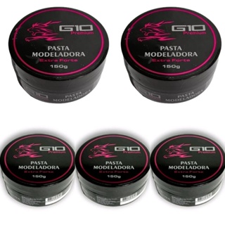 Kit Com 05 Pasta Modeladora Uva G10 Premium 150g em Oferta na Shopee