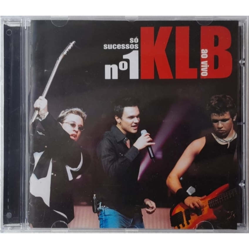 Cd Klb (Kiko, Leandro e Bruno) ''Só Sucessos Nº1 Ao Vivo'' Cd Original (2003)