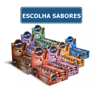 Barra De Cereais Nutry Caixa C/ 24 Unidades - Escolha Sabores