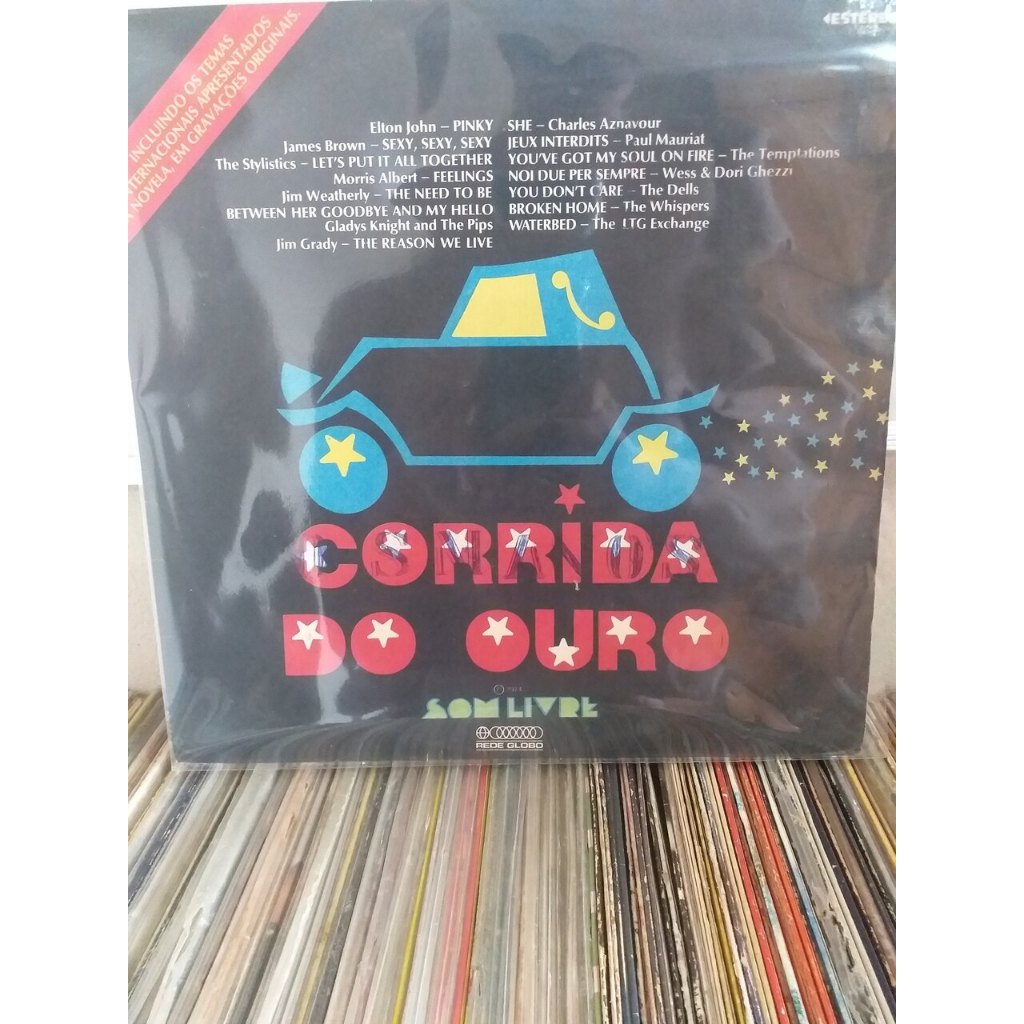 Vinil Corrida Do Ouro - Internacional 1974 LP