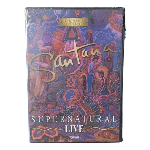 Santana Supernatural Live - Dvd Lacrado