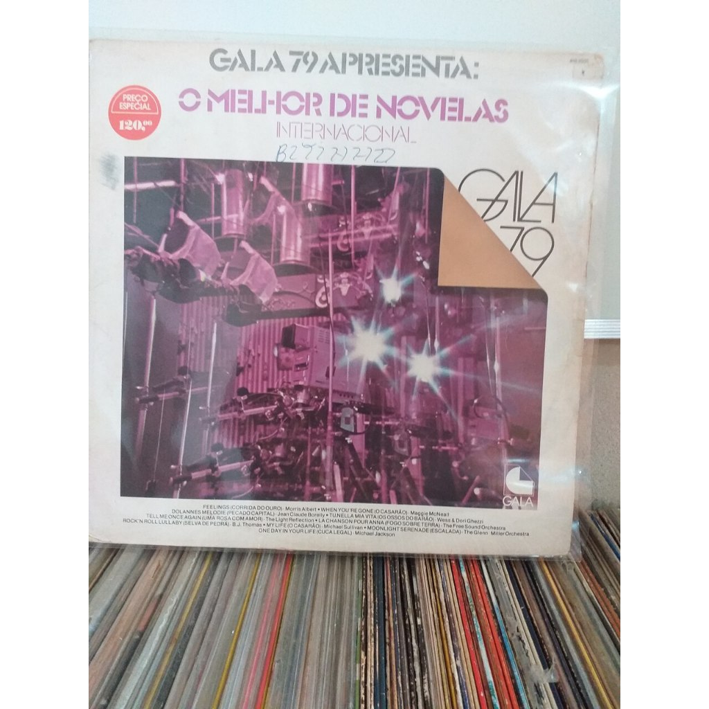 Vinil Gala 79 Apresenta: O Melhor De Novelas Internacional - 1979 LP