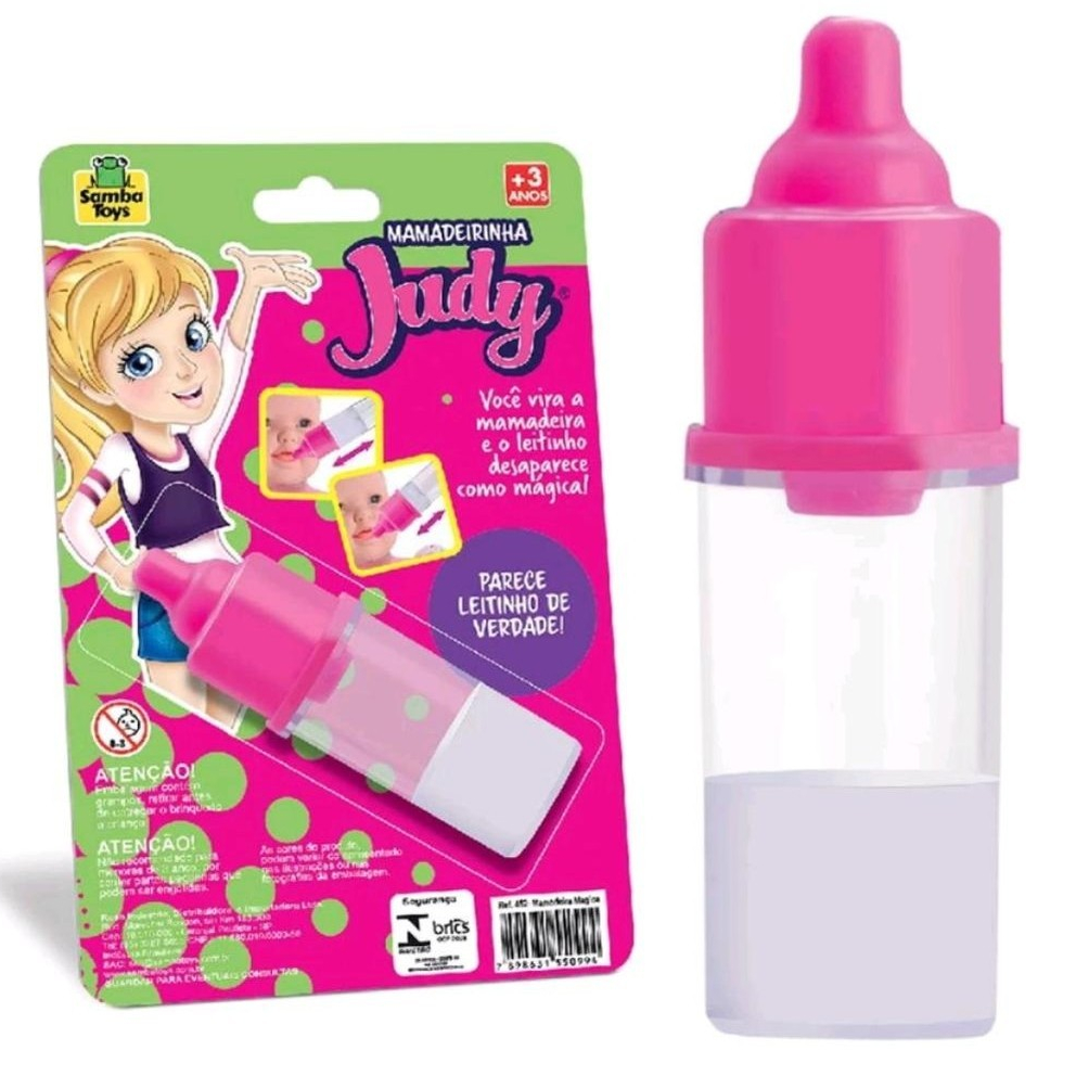Mamadeira Mágica Judy Para Boneca Leitinho Menina - Envio Imediato - Samba Toys em Oferta na Shopee
