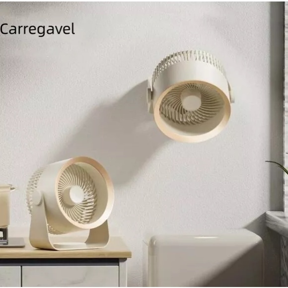 Ventilador De Mesa Super Silencioso Sem Fio Portátil 3 Nivel Novo 2024 em Oferta na Shopee