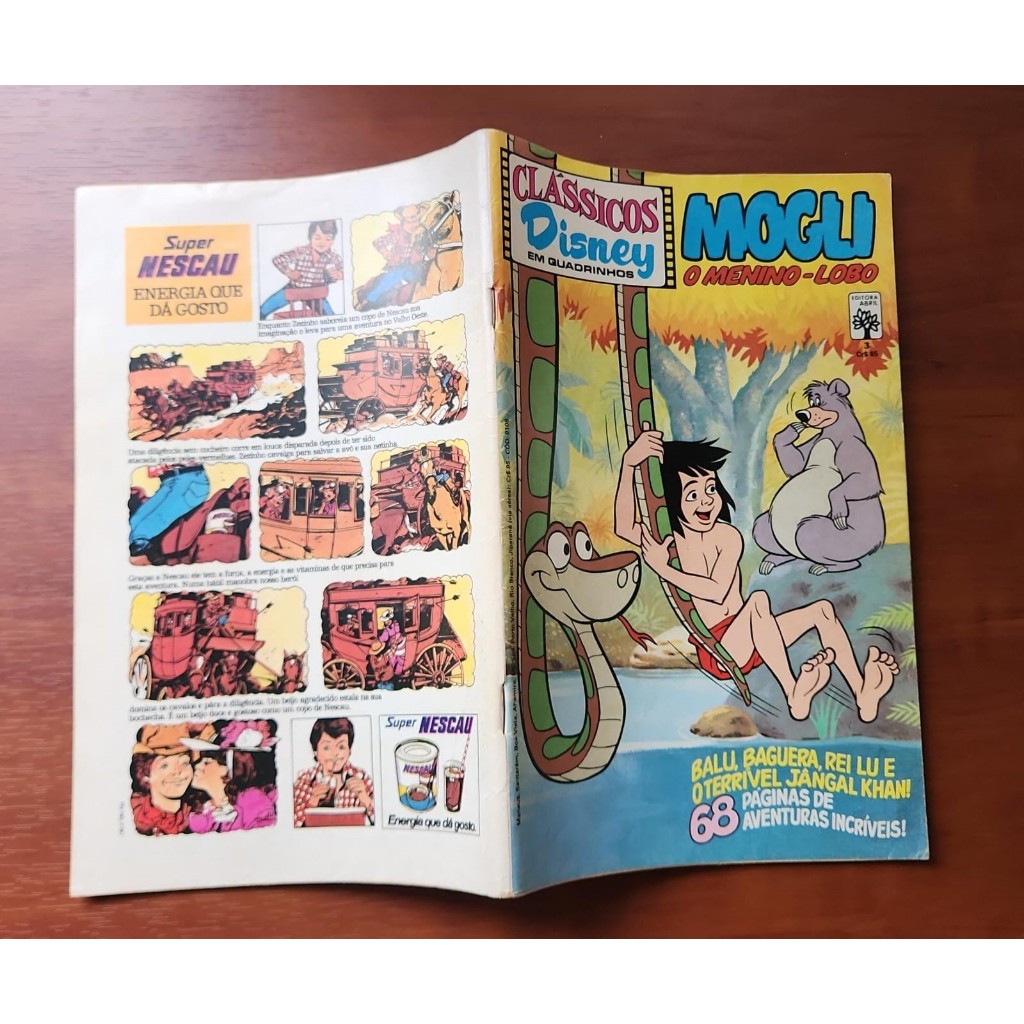 GIBIS HQ DISNEY CLÁSSICOS DISNEY EM QUADRINHOS - 2a SÉRIE VÁRIOS NRS A ESCOLHER VALOR DA UNIDADE A ESCOLHER