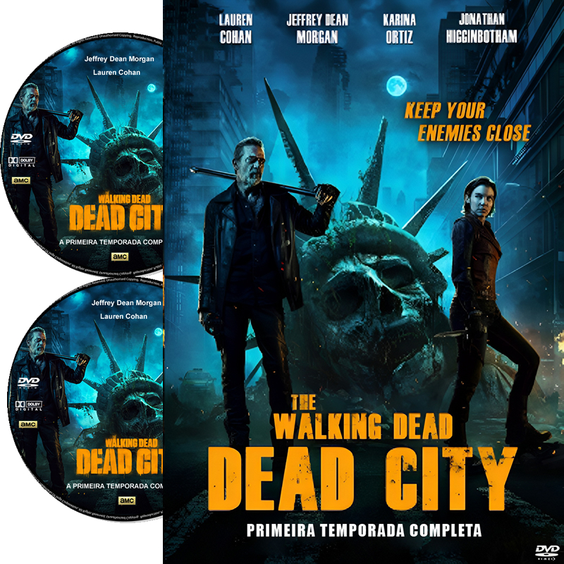 Dvd Serie The Walking Dead City 1ª Temporada Completa seriado box