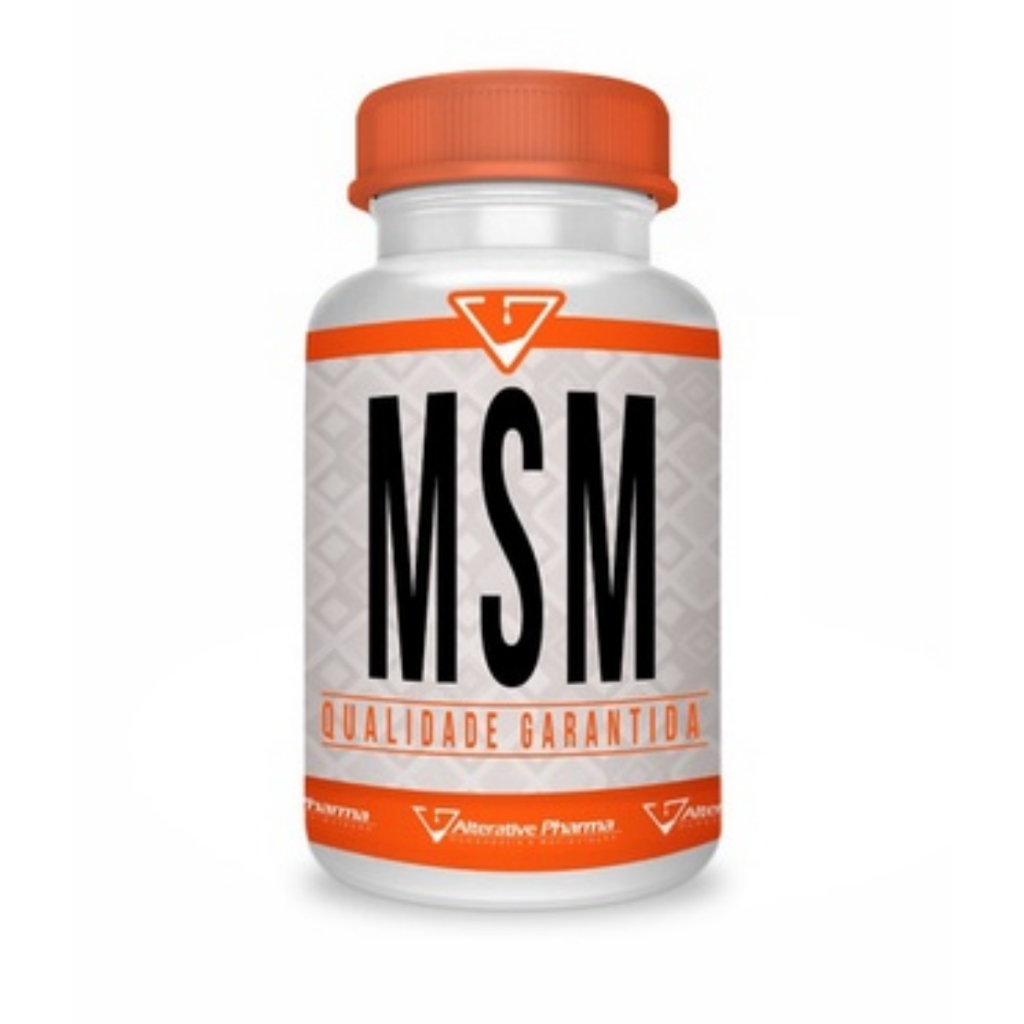 Msm Enxofre Orgânico 500mg 60 Cápsulas em Oferta na Shopee