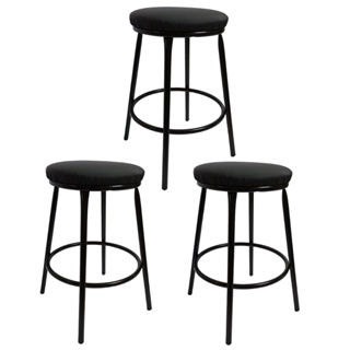 Kit 3 Banqueta Baixa 50 Cm Sem Encosto Para Cozinha-mesa-bar em Oferta na Shopee