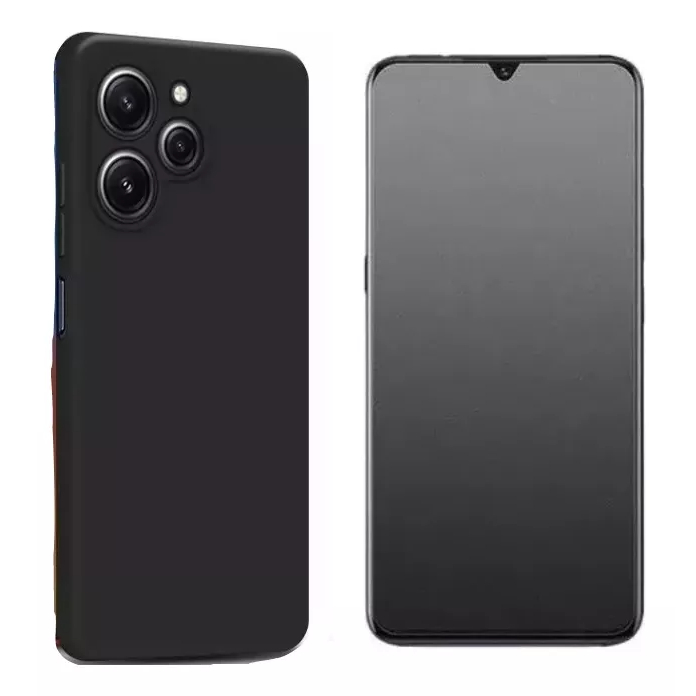 Capa Case Para Xiaomi Redmi 12 + Película Fosca Privacidade em Oferta na Shopee
