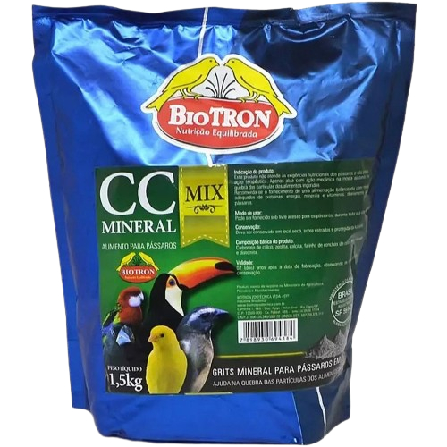 CC- Mineral Mix Sem Carvão Biotron 1,5kg