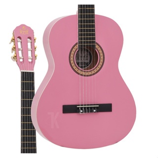 Violão Acústico Clássico Rosa / Pink Náilon MYTH - MT38N em Oferta na Shopee