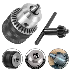 Mandril Segura Brocas Para Furadeira Rosca 13mm 1/2 Pol + Chave Aperto