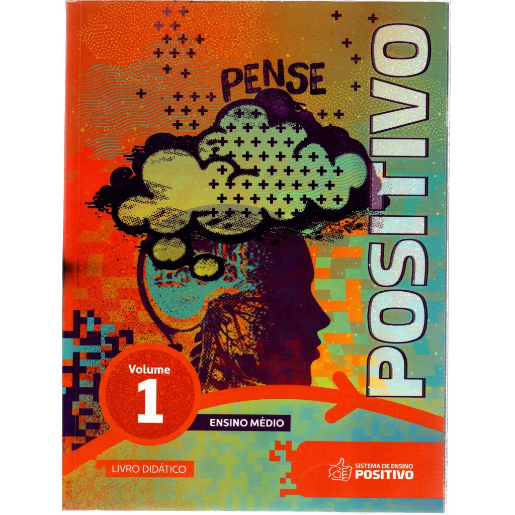 Livro Sistema Positivo De Ensino, Pense, Volume 1, Ensino Médio, Acompanha Livro De Atividades