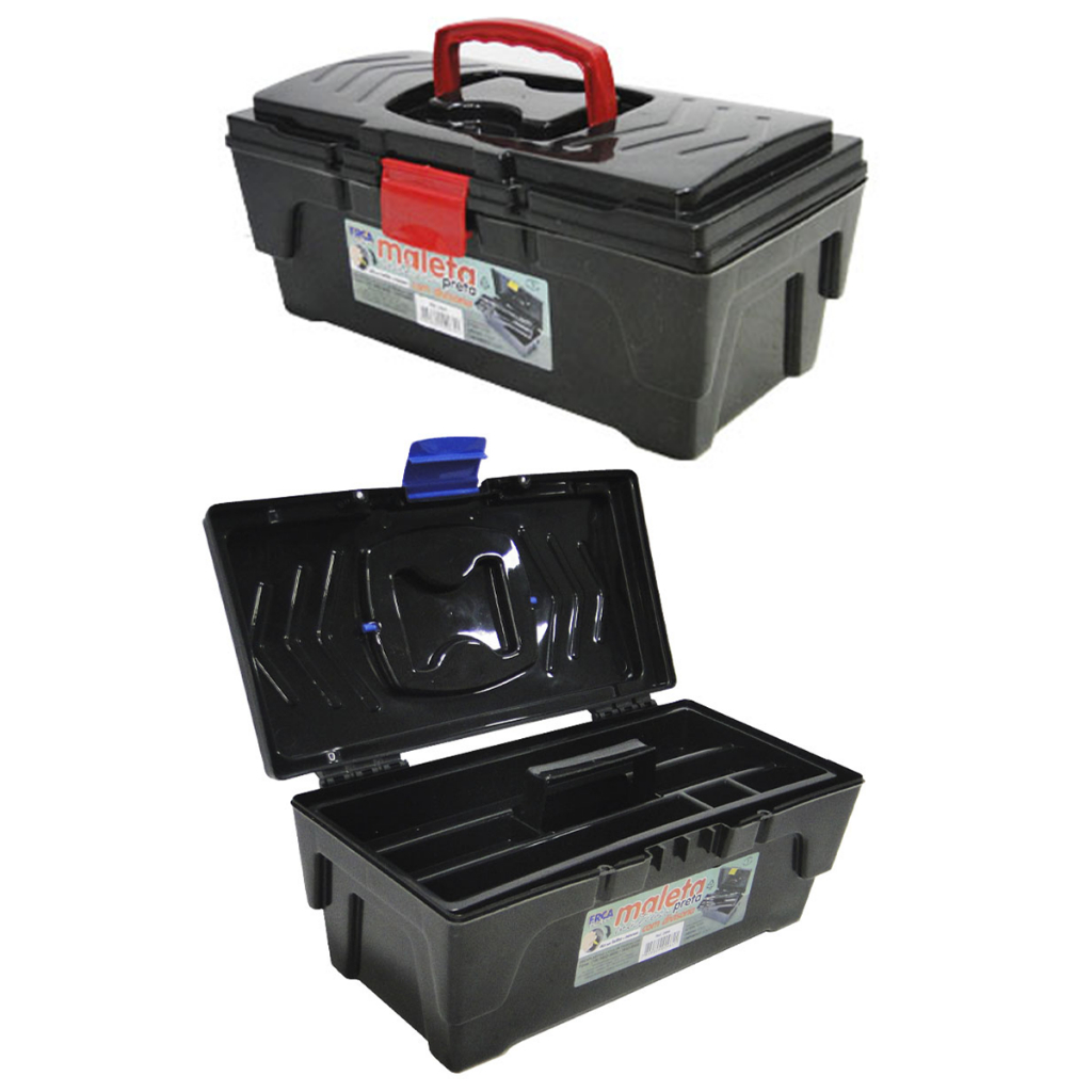 Maleta Caixa Multiuso P/ Ferramentas Pesca Plástico Resistente Divisórias em Oferta na Shopee