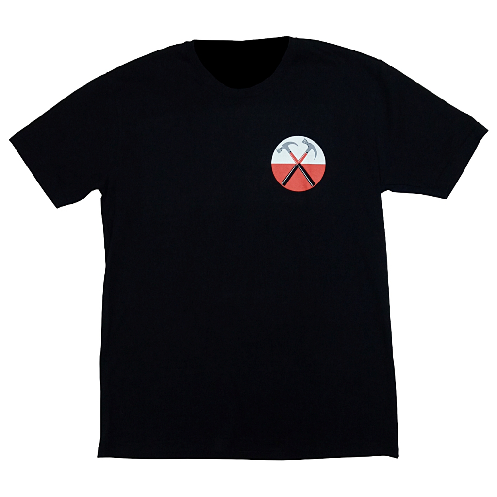 Camiseta Pink Floyd - The Wall - Frente e Costas - Malha Penteada e Gola com Elastano