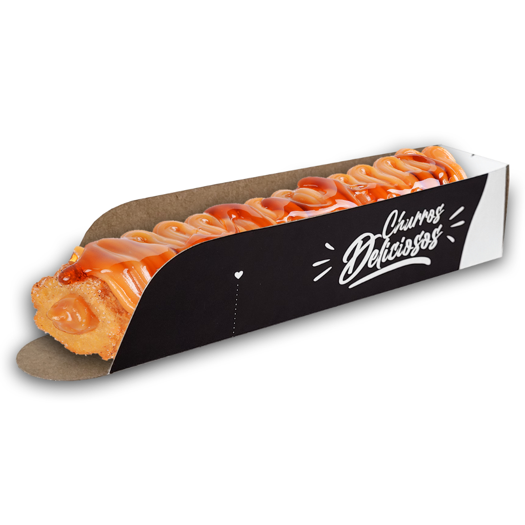 Caixinha Embalagens Para Churros Colorida 500 Un em Oferta na Shopee