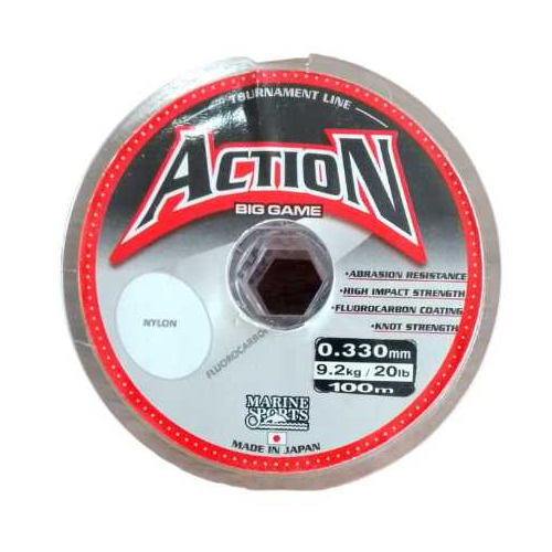 Linha De Pesca Action  100m 0,33mm Linha Japonesa Promoção Pronta Entrega