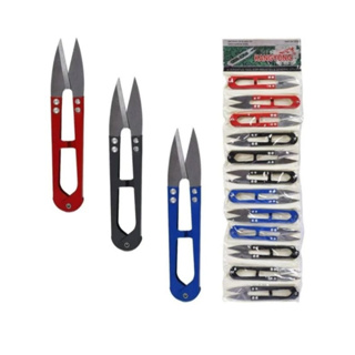 Kit c/12 Tesoura de Arremate Tecelão Metal Pic em Oferta na Shopee