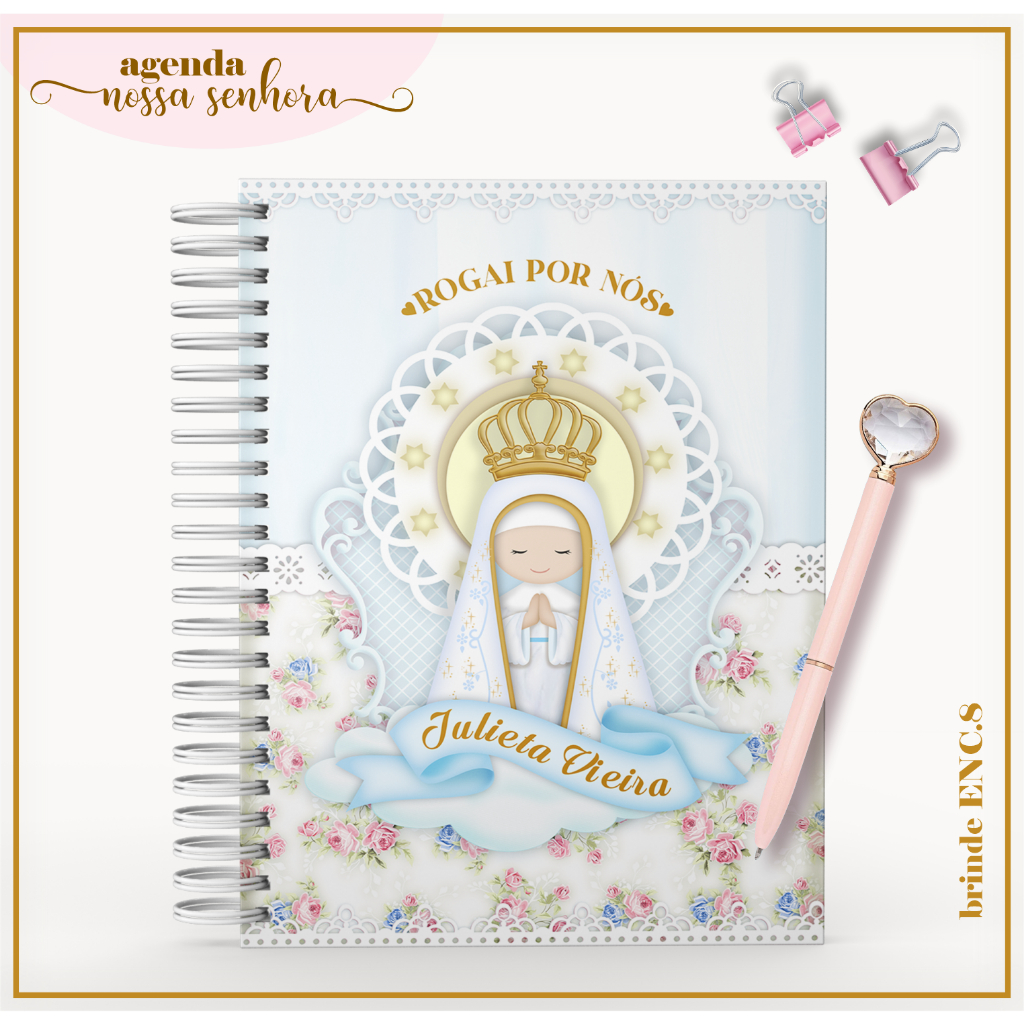 Agenda Nossa Senhora Personalizada