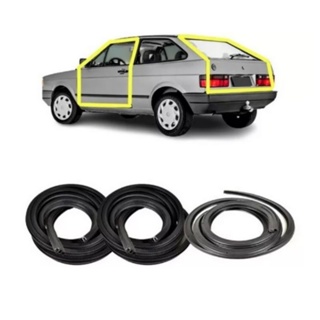 kit Borracha Portas E Mala  Gol Quadrado 88 89 90 91 92 93 94 em Oferta na Shopee