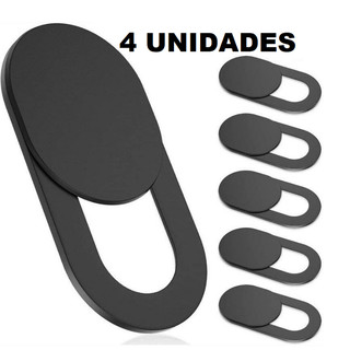 Kit 4 Protetor Tampa Câmera Webcam Anti-espião Notbook Celular Tablet em Oferta na Shopee