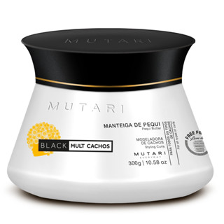 Mutari Black Mult Cachos Manteiga de Pequi Modeladora de Cachos 300gr - Define e Modela os Cachos! em Oferta na Shopee