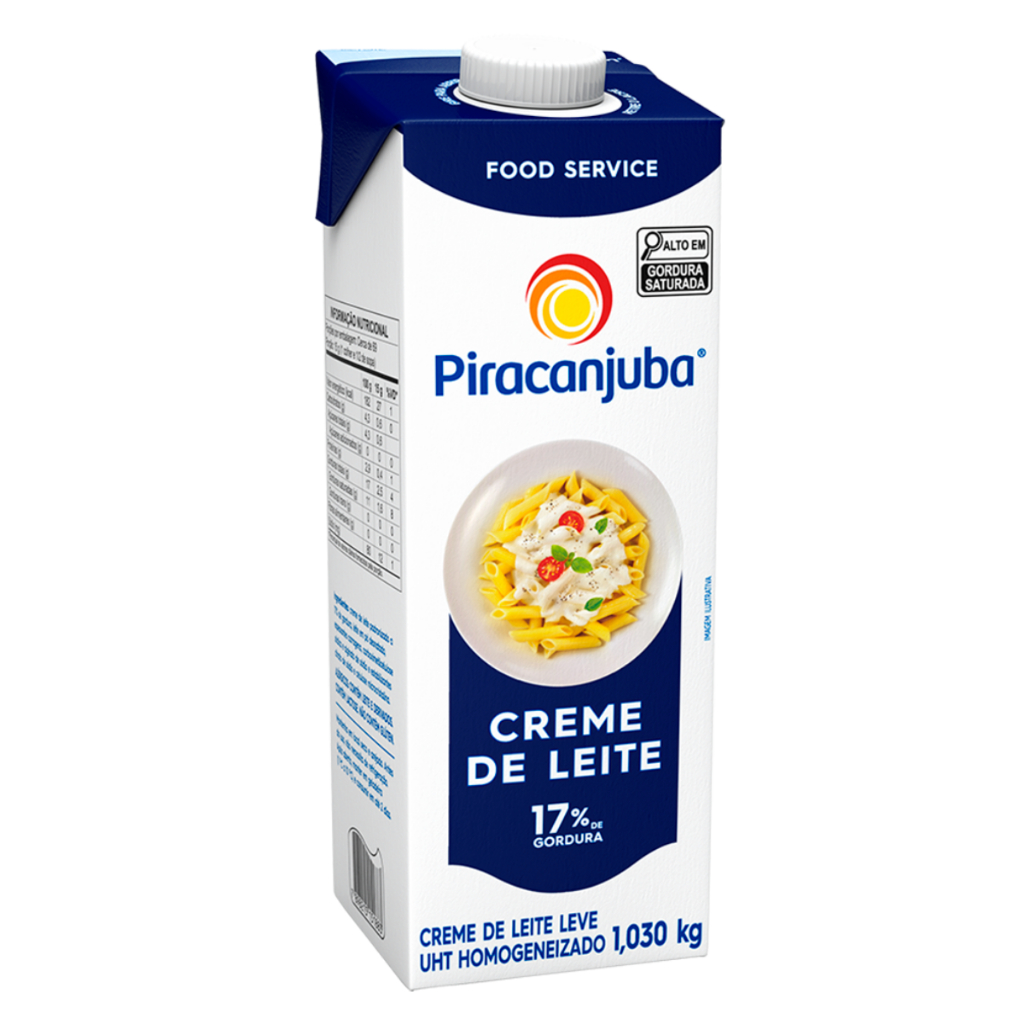 Creme de Leite Piracanjuba 1,03kg - Food Service em Oferta na Shopee