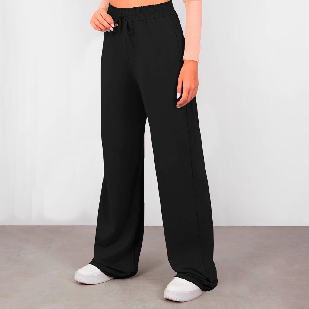 Calça Boca CalÃ§a Branca Feminina Tecido Mole Calça Flare CalÃ§a