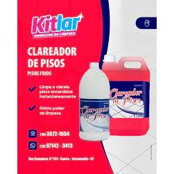 Clareador De Pisos Encardido Cerâmicas Rústico Pedras Piscina 5 litros Limpa Pisos Banheiro Casa
