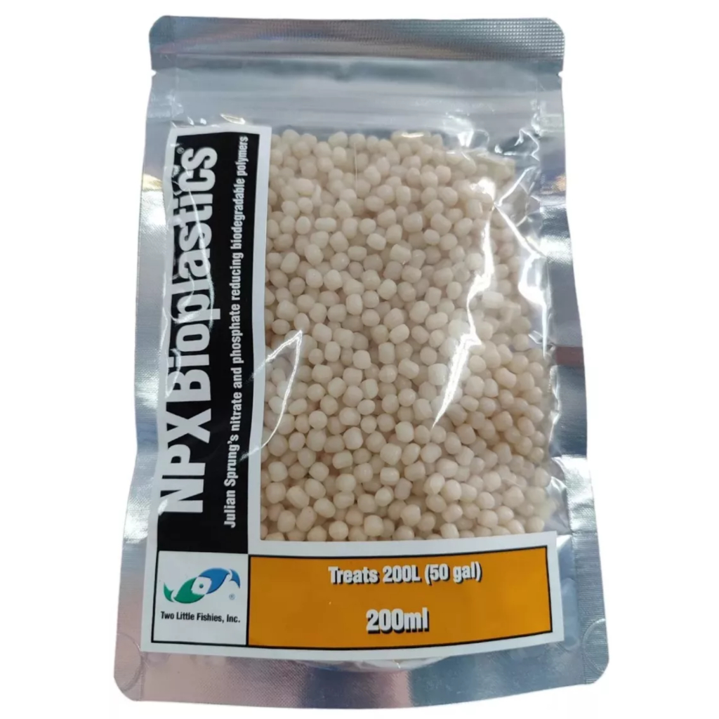 Npx Bioplastic 200ml Removedor Redutor Nitrato Fosfato Mídia Para Aquário Marinho Two Little Fishies Tipo Guard Bacto Np Tech Ocean Nitrate Phos Pellets Bio