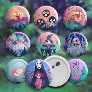 Bottons Ghibli animações  - broche alfinete boton bottom button pin em Oferta na Shopee