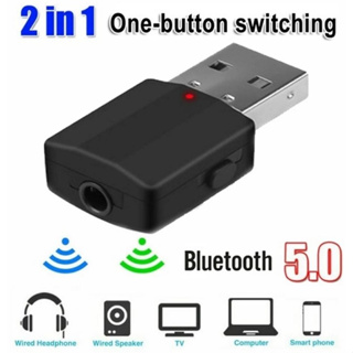 Receptor e transmissor de áudio para TV Bluetooth 2 Em 1 Bt 5.0 USB em Oferta na Shopee