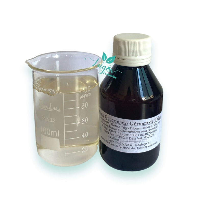 Extrato Glicerinado Gérmen de Trigo 100ml - Uso Cosmético em Oferta na Shopee