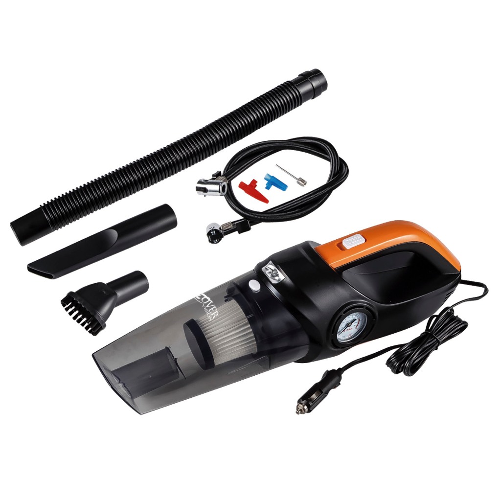 Aspirador + Compressor Automotivo 12v + Lanterna Led Universal 100W