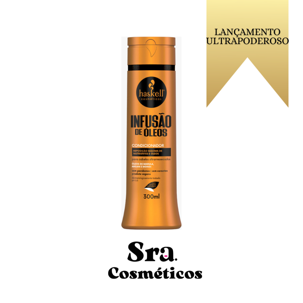 Condicionador Infusão de Óleos 300ml Haskell