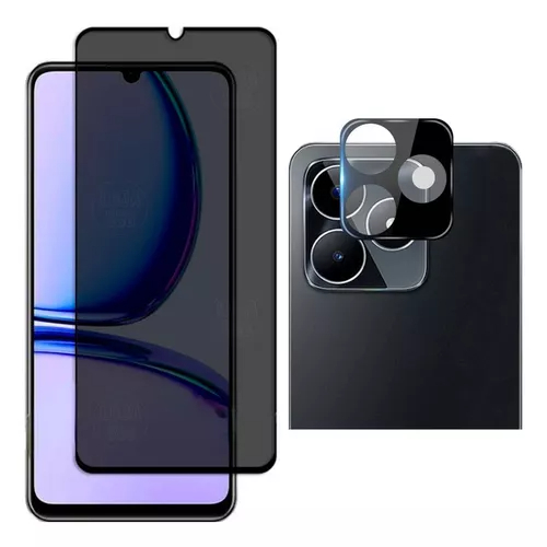 Película 3d Privacidade + Película 3d Câmera Para Realme C53 em Oferta na Shopee