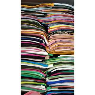 3 Kg de Retalhos Sortidos - Largura 0,40cm a 0,60cm, Comprimento 1,50m! Tecidos Diversos Lisos e Estampados!"