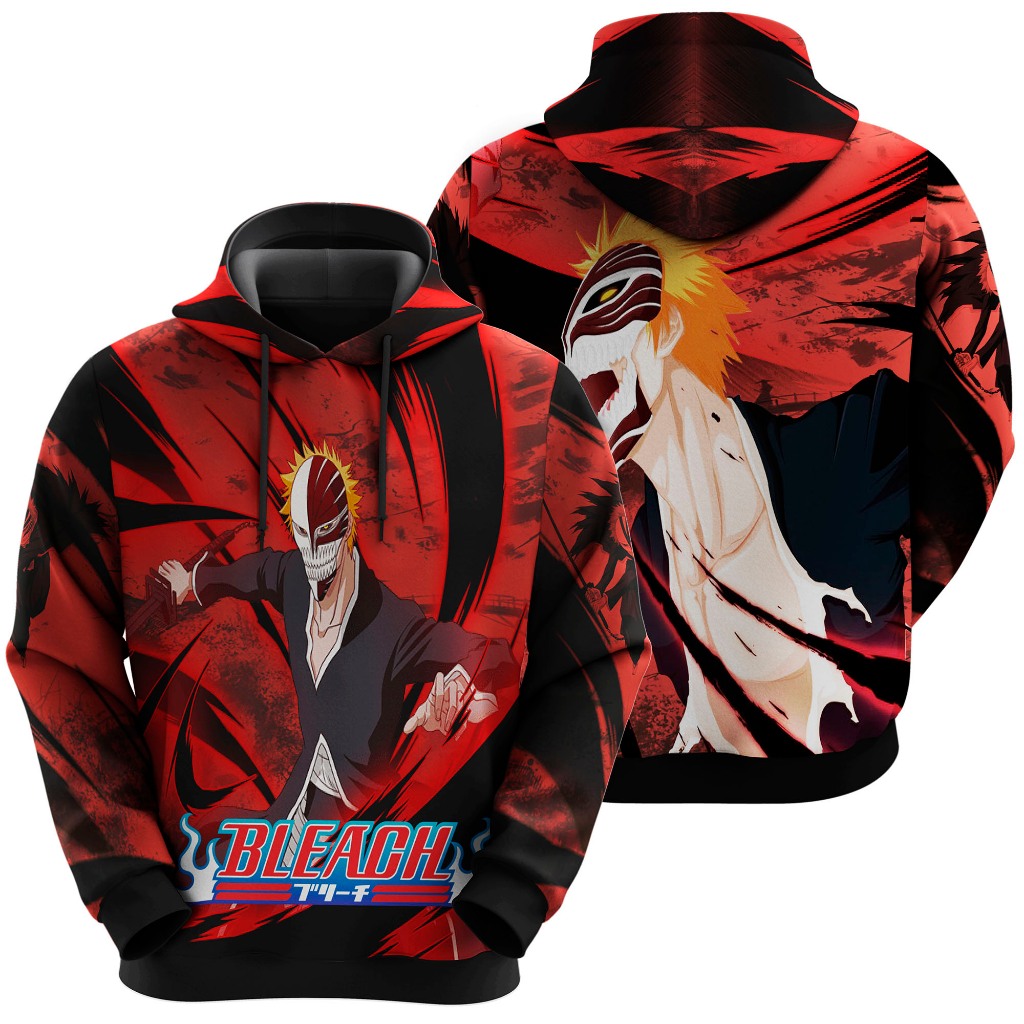 Blusa De Moletom Sublimado Anime Bleach 80
