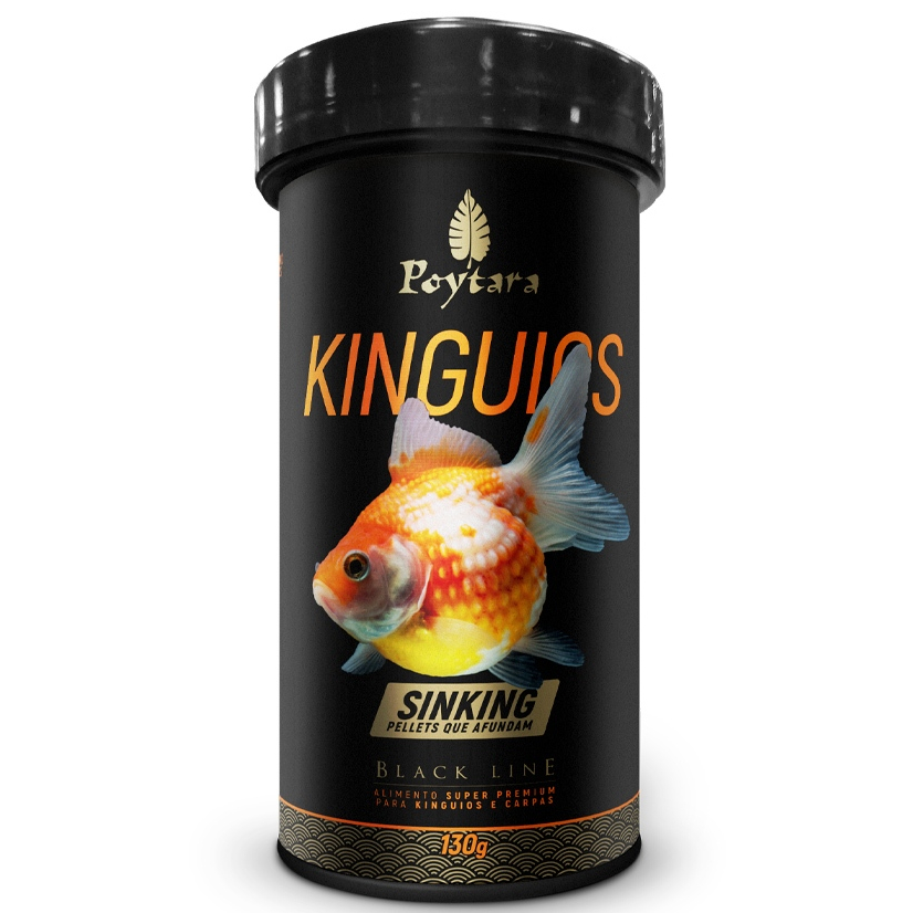 Poytara Kinguio Black Line Sinking 130g - Goldfish - Afunda