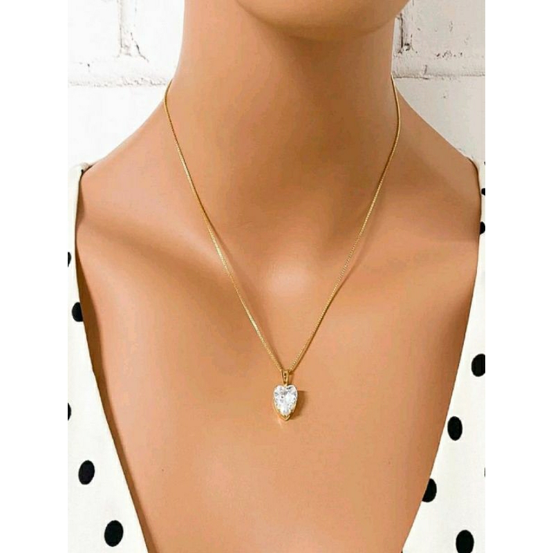 Colar Feminino Folheado A Ouro 18k Bijuterias Femininas Gargantilha Feminina