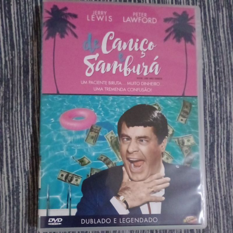 DVD - De Carniço e Samburá / Jerry Lewis (Classicline)