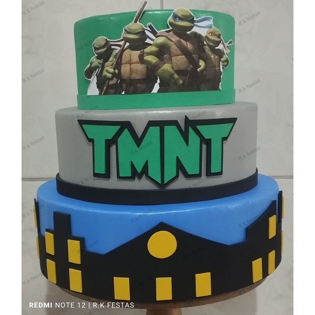 Bolo Fake Tartarugas Ninja: Onde Comprar | BuscaProdutos