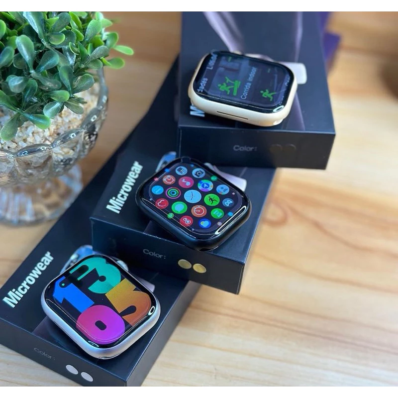 Smartwatch W29S Série 9 Ilha Dinâmica 47mm Original — foto 4
