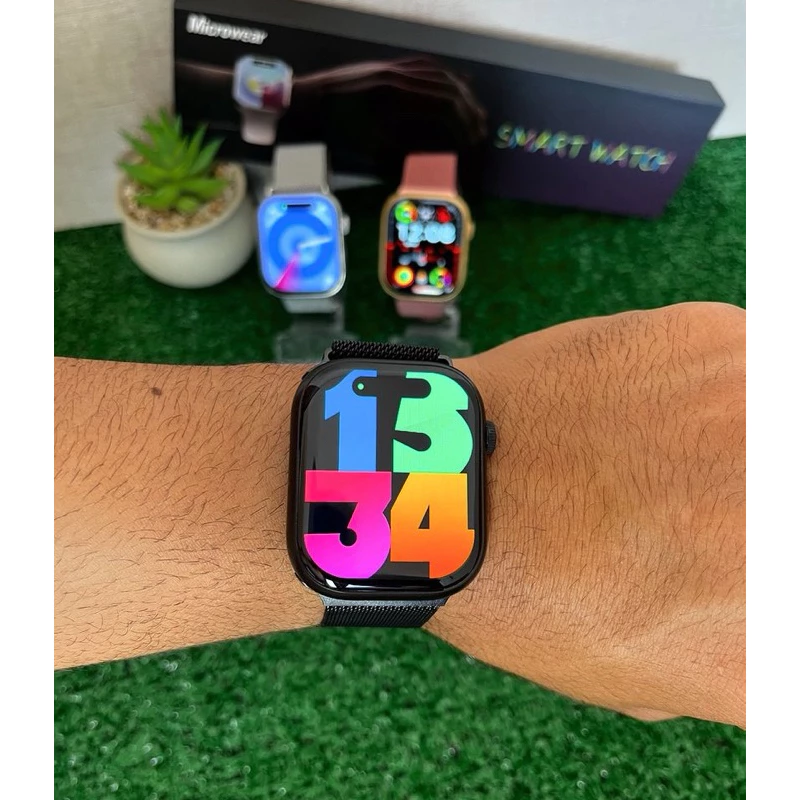 Smartwatch W29S Série 9 Ilha Dinâmica 47mm Original — foto 5