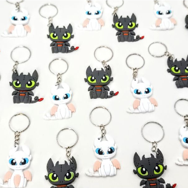 chaveiro Fúria Da noite Fúria da Luz Banguela Como treinar Seu Dragão Novo em Oferta na Shopee