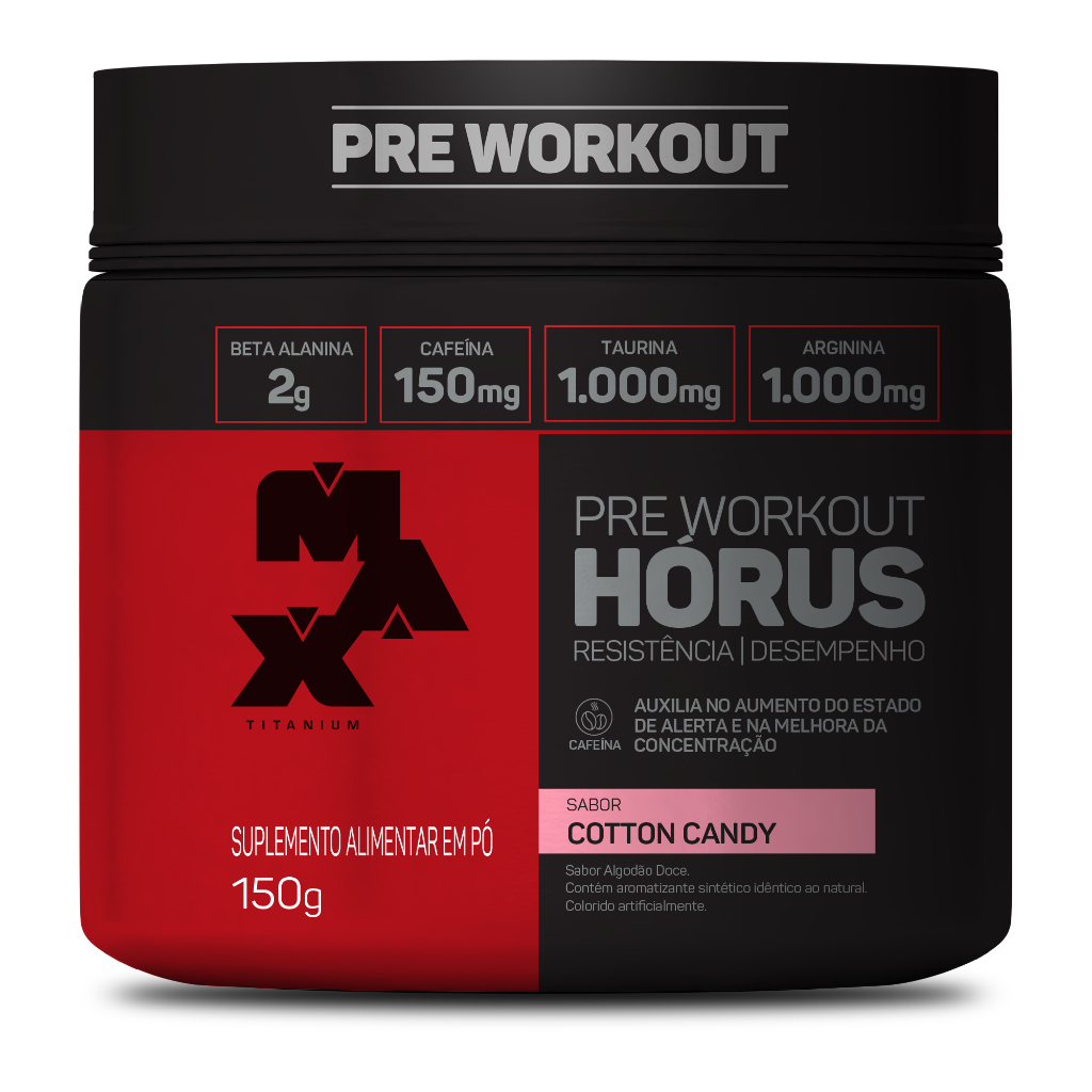Pré-Treino Horus - 150g - Max Titanium - Health